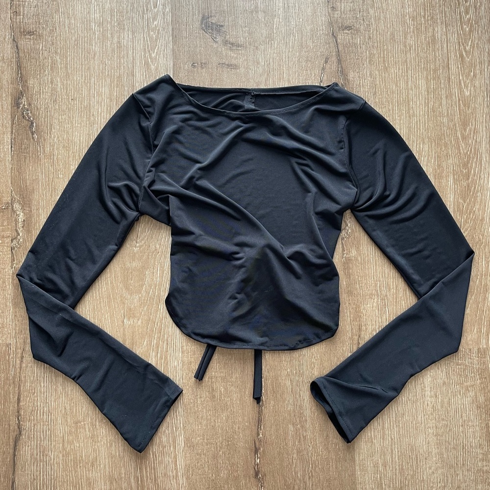 Backless Tie Top